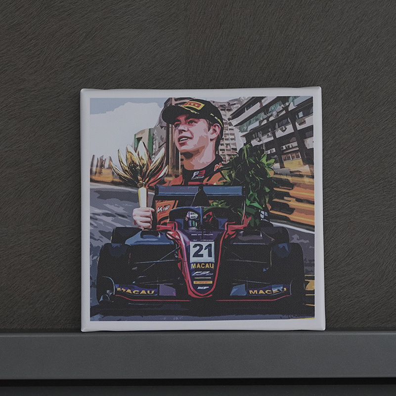 Richard Verschoor Macau GP 2019 Winner Canvas